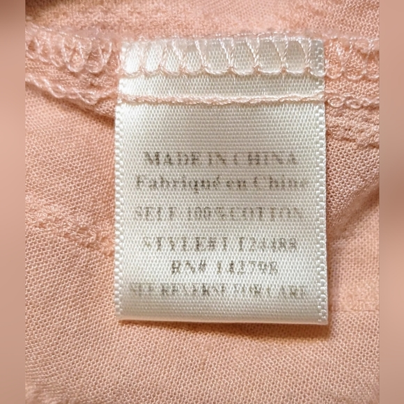 ⚡5 for 25 ⚡ Loveriche blouse size large color light peach - Picture 6 of 8